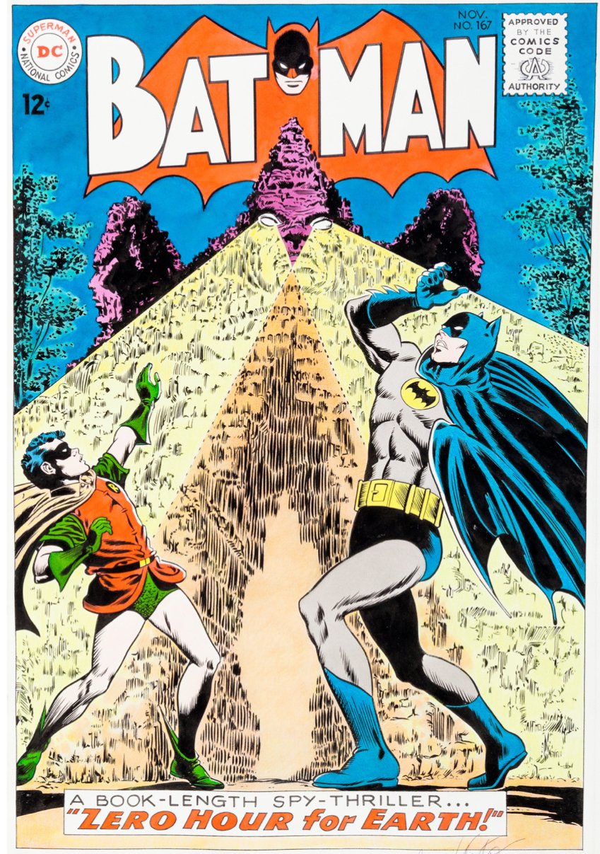  :: Carmine Infantino Batman 167 redo by Carmine Infantino